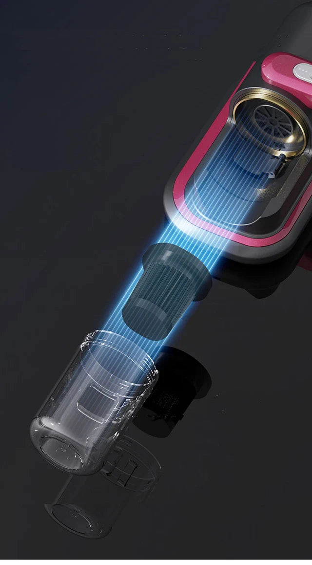 5 in 1 Wireless Handheld Vacuum Cleaner – Cordless Air Gun, Rechargeable Mini Vacuum for Home, Car & Pet Cleaning