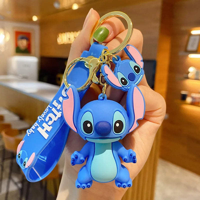 Kawaii Anime Disney Toy Story Keychain – Cartoon Doll Pendant Keyring for Kids, Personalized Gift