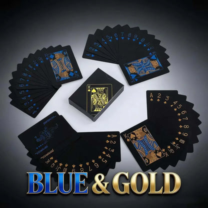 Waterproof PVC Playing Cards Deck - Classic Poker Game Cards for Kids & Adults with Premium Design