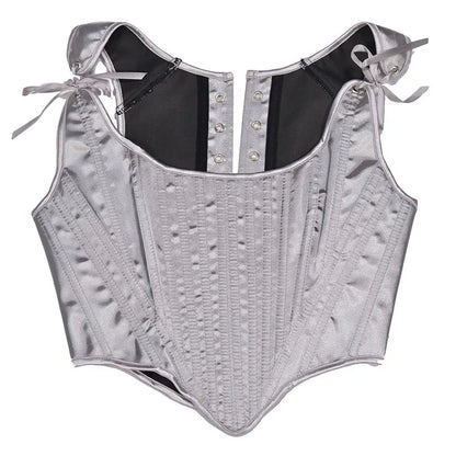 Sexy Lolita Underbust Corset – Slimming Bandage Bustier Top for Women Lingerie & Elegant Streetwear