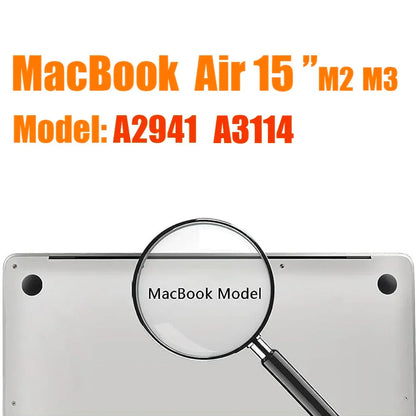 Trackpad Protector for MacBook Pro & Air 13–16 Inch – M1/M2/M3 Chip Touchpad Cover, Anti-Scratch & Waterproof Skin