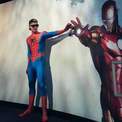Miles Morales Spider-Man Cosplay Costume – Superhero Zentai Bodysuit for Halloween & Parties
