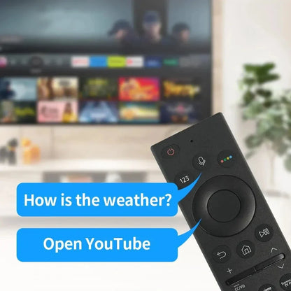 BN59-01363A Voice Remote Control — Compatible with Samsung Smart TV NEO QLED/QLED Series, QN43LS03AAFXZA & QN55LS03AAFXZA