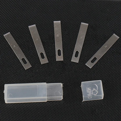 100/20pcs #4 Metal Scalpel Blades – DIY Engraving, Wood Carving & Sculpture Knife Replacement Cutting Tools