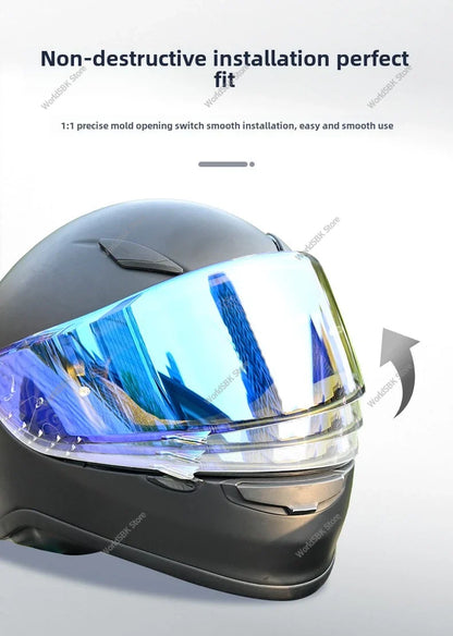 Helmet Visor for SHOEI X-14, Z-7, RF-1200, NXR & More – CWR-1/CWR-F Replacement Shield