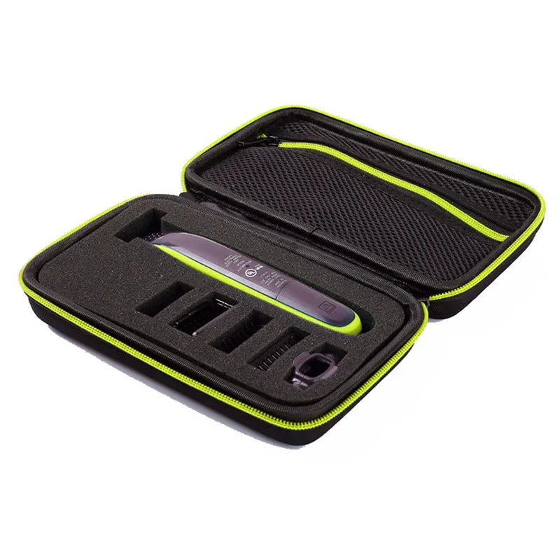 Portable EVA Hard Case for Philips OneBlade — Travel Storage Bag for QP2520/2530/2620/2630 Shaver