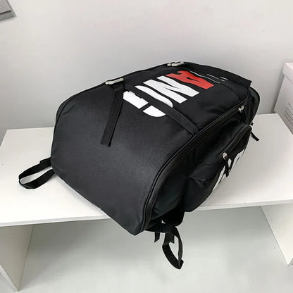 Sport Gym Bag for Men – Large Waterproof Fitness & Travel Backpack, Shoulder/Crossbody Skate Pack with Dry/Wet Compartments