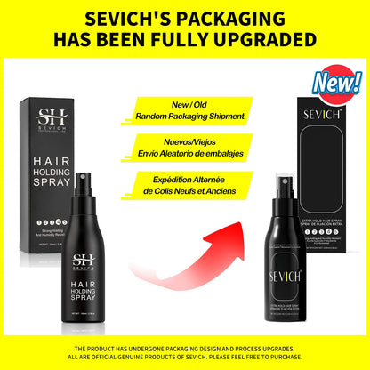 100ml SEVICH Hair Fiber Holding Spray - Thickening Styling Mist for Men & Women with Long-Lasting Hair Volume
