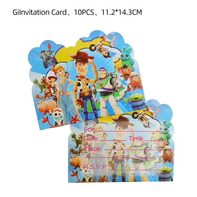 Disney Buzz Lightyear Foil Balloon – Toy Story Latex Party Decoration & Cake Topper for Kids