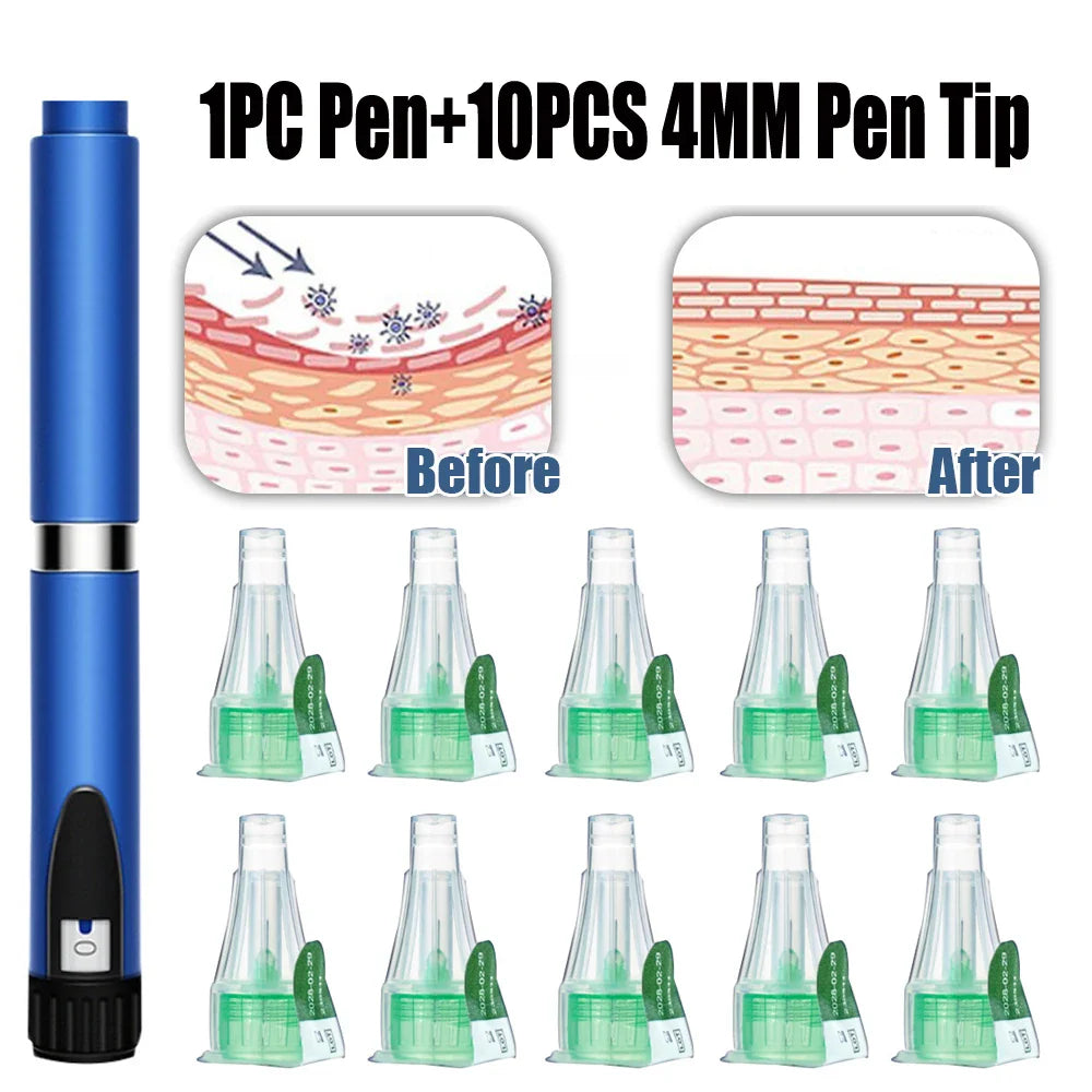 Magic Tattoo Pen 3ml Empty Cartridges – Compatible with Lilly Insulin Injection Pen for Medical & Aesthetic Use