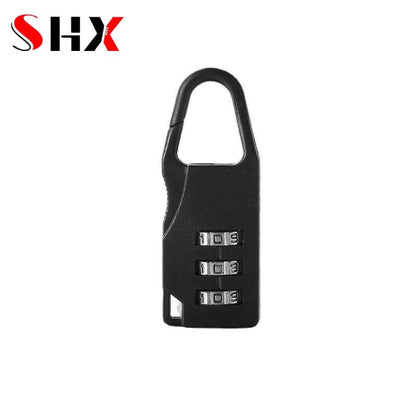 Mini Plastic Combination Lock – Dial Digits Code Password Padlock, Travel & Luggage Security, Gym Safety Lock