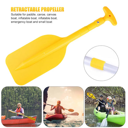 Retractable Float Boat Oar – Portable Aluminum Alloy Kayak Paddle for Inflatable Boating and Rafting Accessories