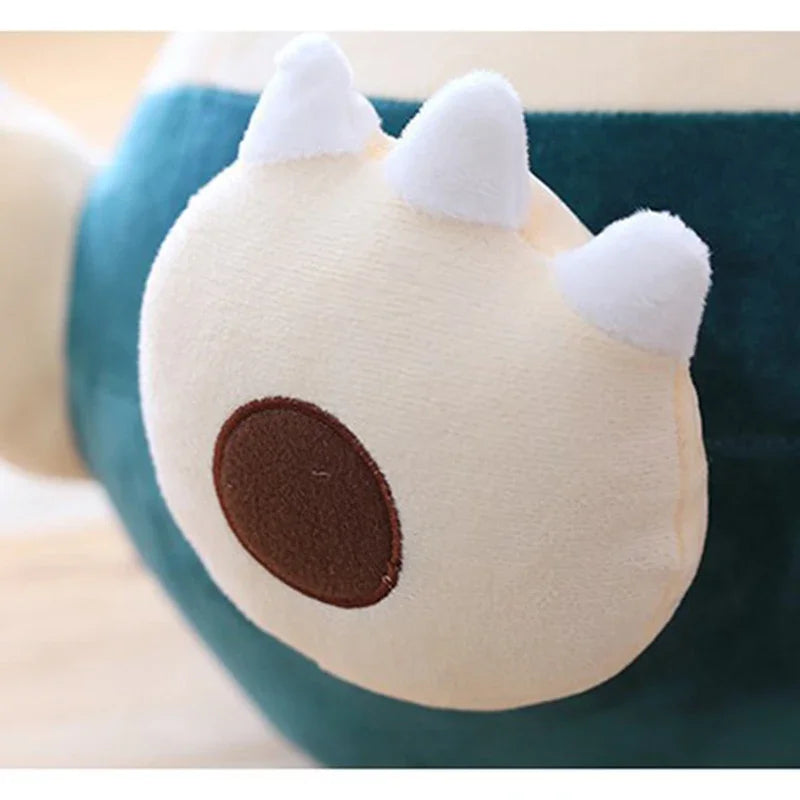 30/50cm Pokémon Snorlax Plush Toy — Soft Anime Stuffed Doll, Cartoon Monster Elf, Birthday Gift for Girls