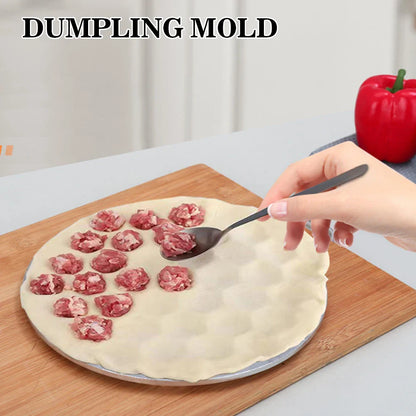 37-Hole Dumpling Maker Mold - Pelmeni & Ravioli Press Machine for Easy Homemade Dumplings Kitchen Tool