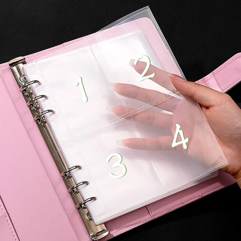100 Envelope Challenge Binder – Savings Challenge Loose-Leaf Budget Binder with Cash Envelopes, Money Organizer System