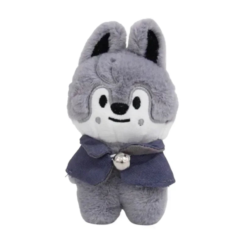 Kpop SKZOO Plush Keychain – Cute Dog Pendant Toy for Kids, Backpack Hanging, Birthday Gift