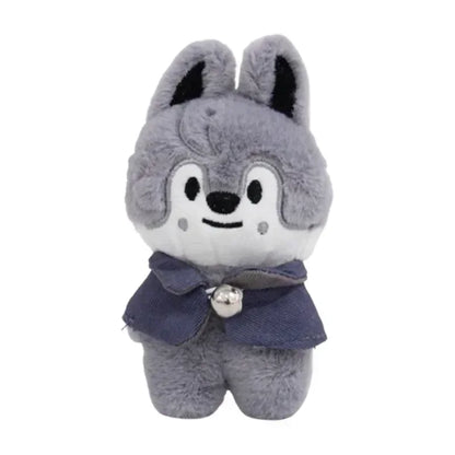 Kpop SKZOO Plush Keychain – Cute Dog Pendant Toy for Kids, Backpack Hanging, Birthday Gift