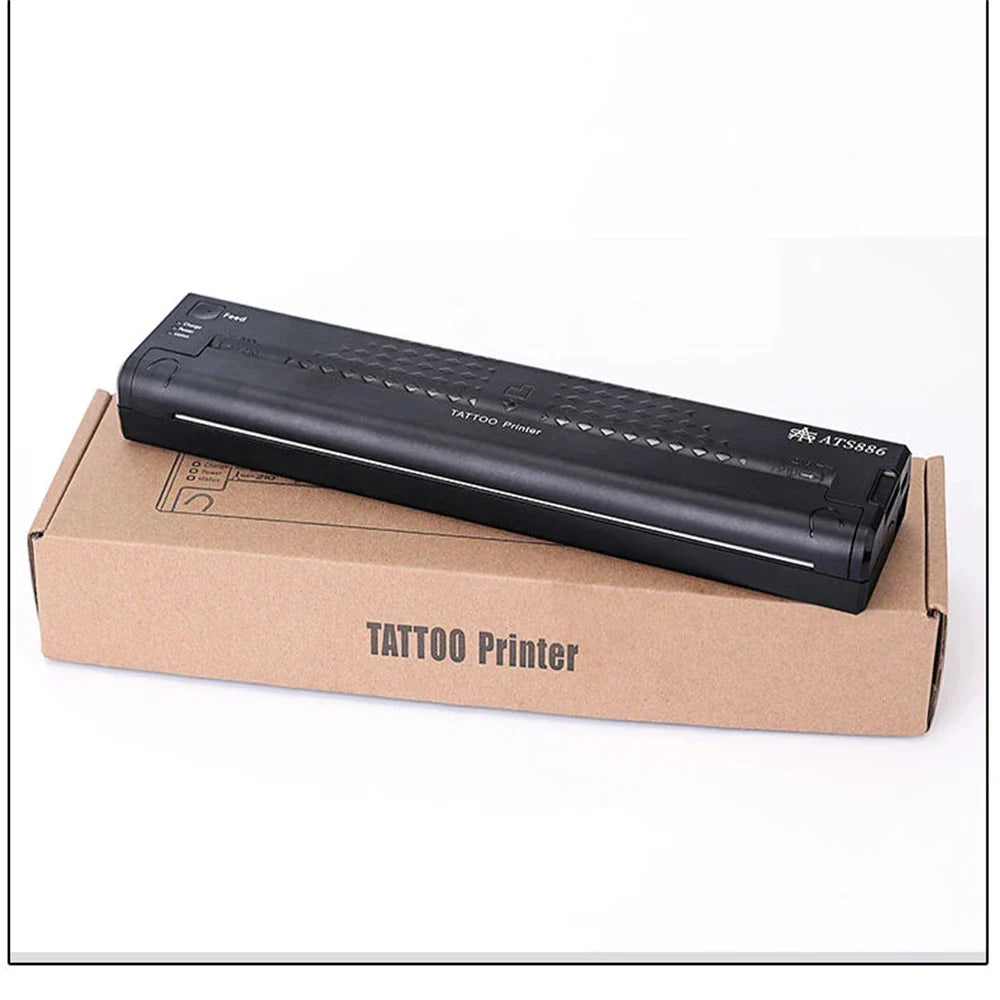 ATS886 Portable Tattoo Stencil Printer – Thermal Stencil Maker & Copier