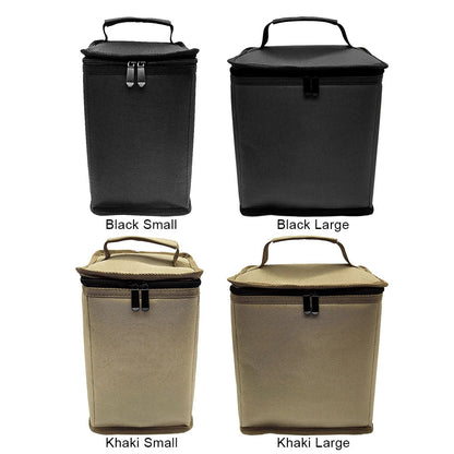 Butane Fuel Canister Cover – 600D Oxford Cloth Gas Tank Bag for Camping, Hiking & Outdoor Cooking