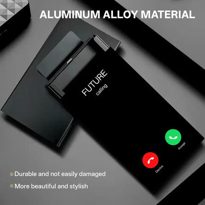 Slim Metal Cigarette Case - Sliding Lid Holder with Creative Pattern for 20 Cigarettes