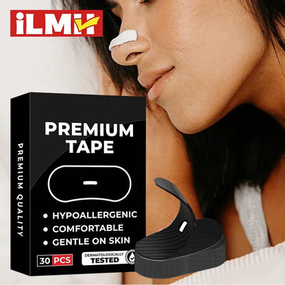 Anti-Snoring Sleep Mouth Tape & Nasal Breathing Dilators Kit – Improve Sleep Quality, Snoring Solution for Men