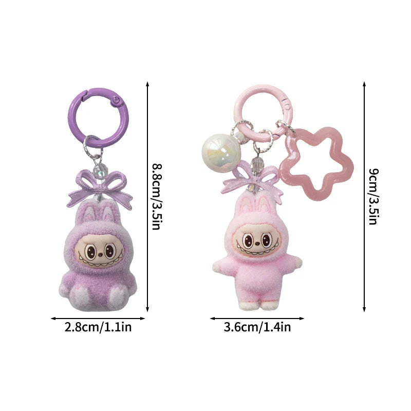 New Cartoon Keychain — Cute Bag & Backpack Pendant, Earphone Case Decoration, Car Keyring Gift Accessory