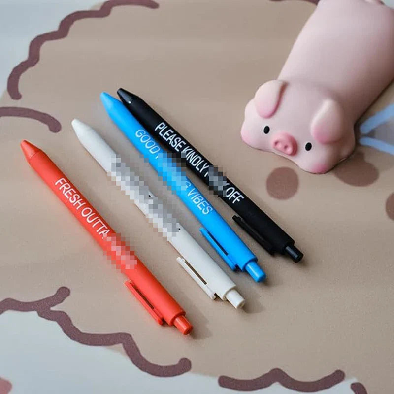11Pcs Funny Adult Ballpoint Pen Set – Premium Swear Word "Days of The Week" Pens | Office Gift for Adults