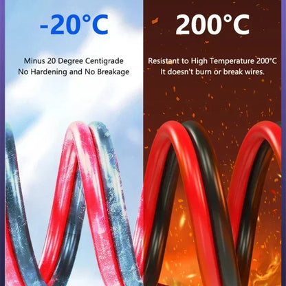 MECHANIC RP4 Ultra-Thin Multimeter Test Leads – Replaceable Pen Tip Cables for Digital & Analog Multimeters