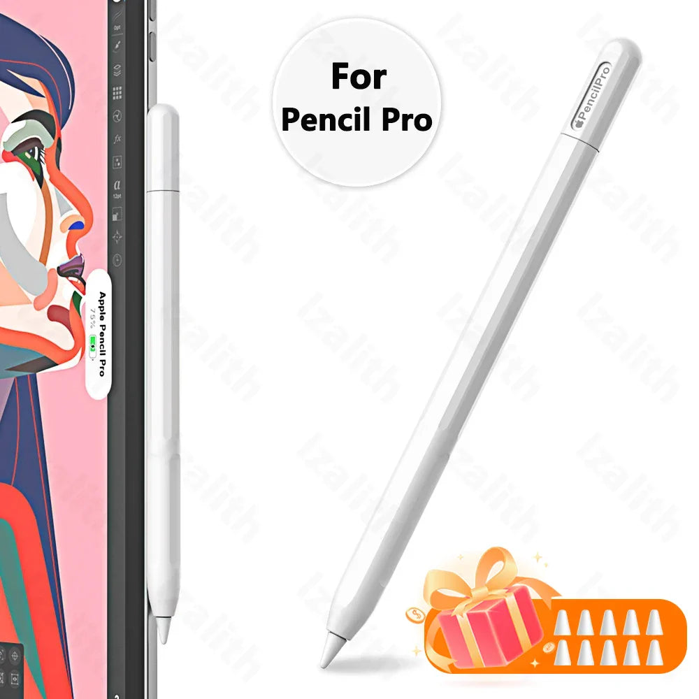 Pencil Case for Apple Pencil Pro | Soft Silicone Ultra-Thin Protective Cover for iPad Pencil