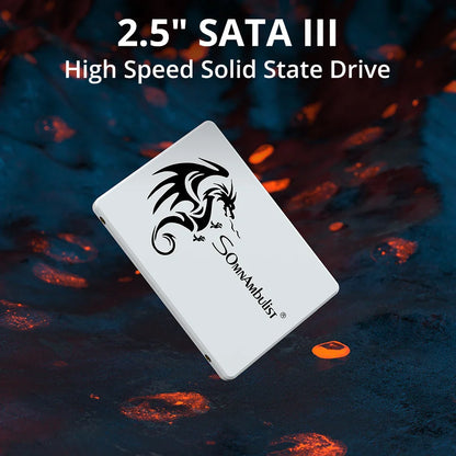SomnAmbulist 2.5" SSD SATA3 | 64GB–512GB Internal Solid State Drive for Laptop & Desktop