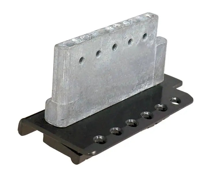 6-String Guitar Bridge Saddle Tailpiece — Tremolo Bridge for Strat SQ ST Electric Guitars, Standard Guitar Accessory