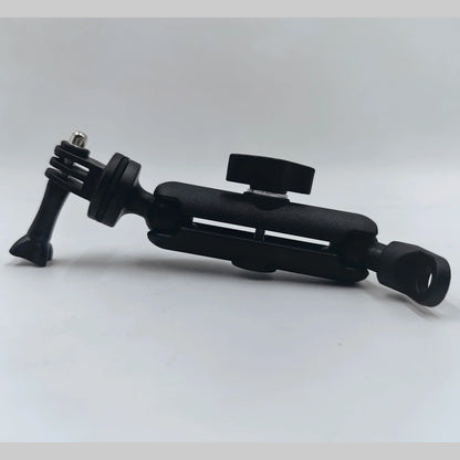 Motorcycle & Bicycle Handlebar Mirror Mount for GoPro 12/11/10/9/8 – Compatible with Insta360 X3/X4 & DJI Action Camera Accessories