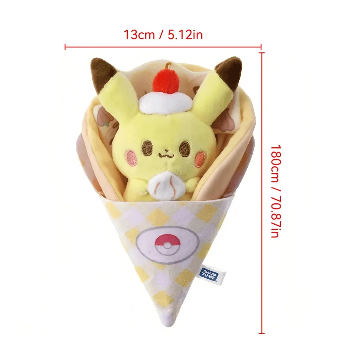 Pikachu & Piplup Plush Dolls - Cute Anime Stuffed Toy Figures for Birthday Gifts Festival Decor & Collectors