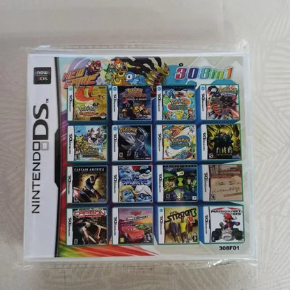 NDS/3DS Multi-ROM Game Card — 4300/510/500/208-in-1 Combined NDS Cartridge/Cassette