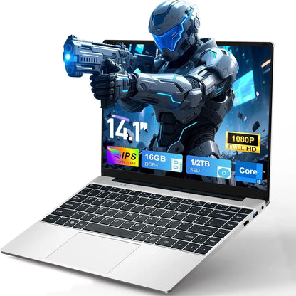 Ultra Slim 14.1" Laptop Intel Core i9-10980HK 16GB RAM 2TB SSD Windows 11 Pro Notebook Computer