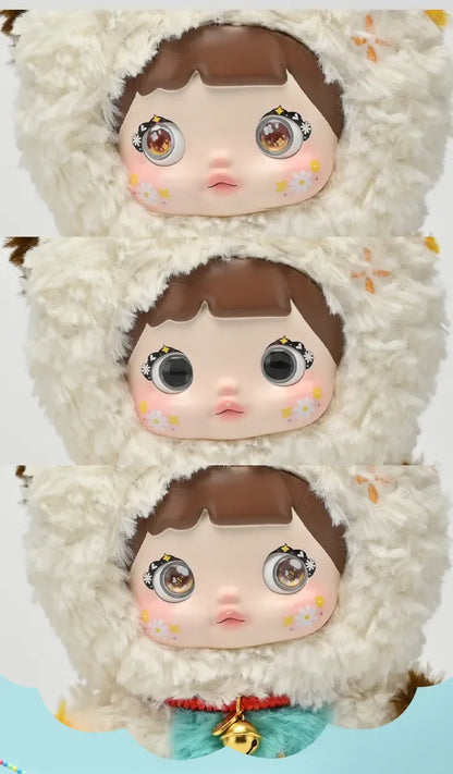 Nommi Cute Plush Blind Box Series — Random 21cm Collectible Plush Toy, 6 Pack Set