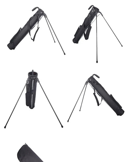 Lightweight Golf Club Bag with Bracket – Waterproof Golf Stand Carry Bag, Golf Gun Rack