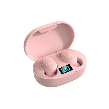 E6S TWS Bluetooth Earphones – Wireless Noise Cancelling Headset with Mic for Xiaomi & iPhone