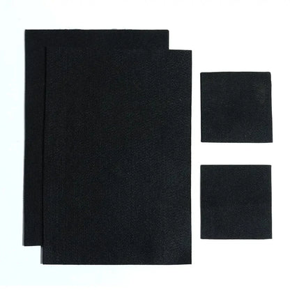 Graphite Felt Welding Protective Blanket – Black Torch Shield, Carbon Fiber High Temp Protective Sheet (300x200mm) Durable