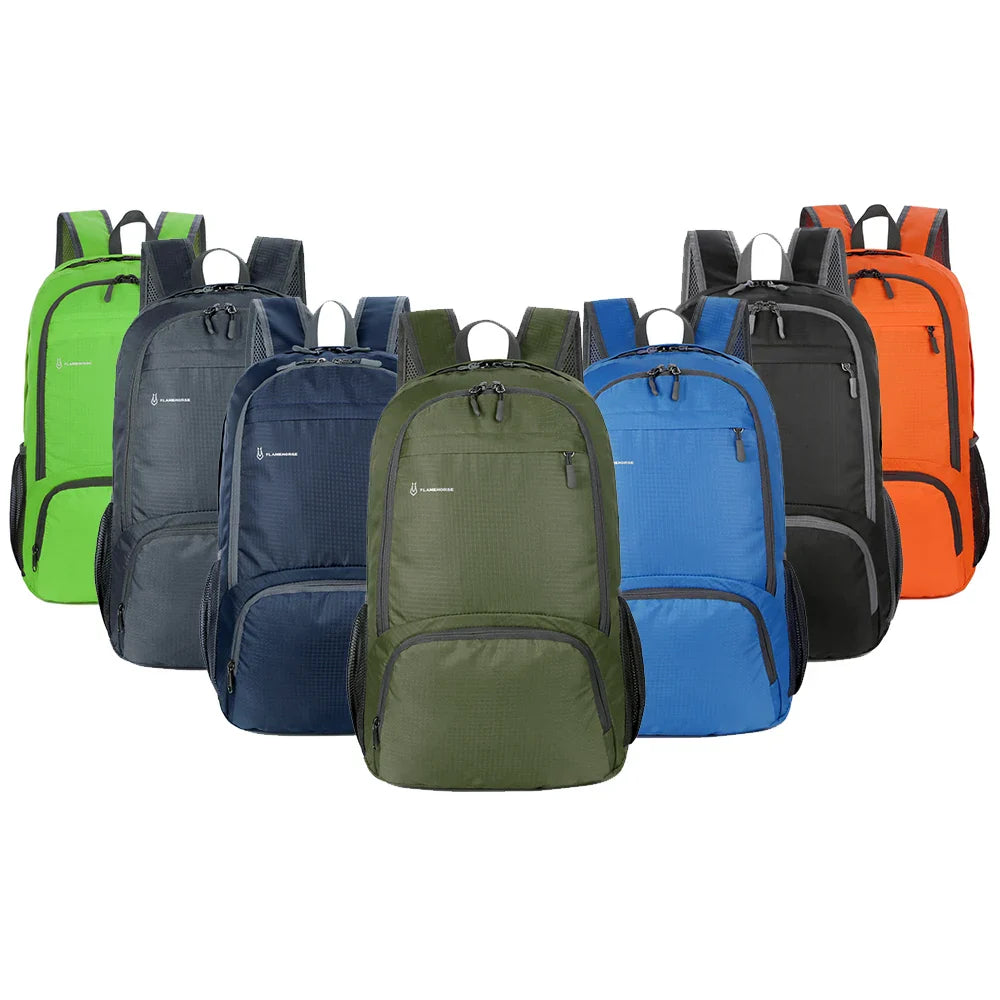 Lightweight Foldable Backpack - Waterproof Packable Daypack for Men & Women, Travel, Hiking, Outdoor Cycling & Camping Bag