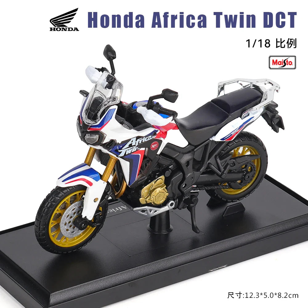 Maisto 1:18 Alloy Motorcycle Model – Yamaha MT-07/MT-10, Ducati, Kawasaki, KTM, Suzuki, BMW