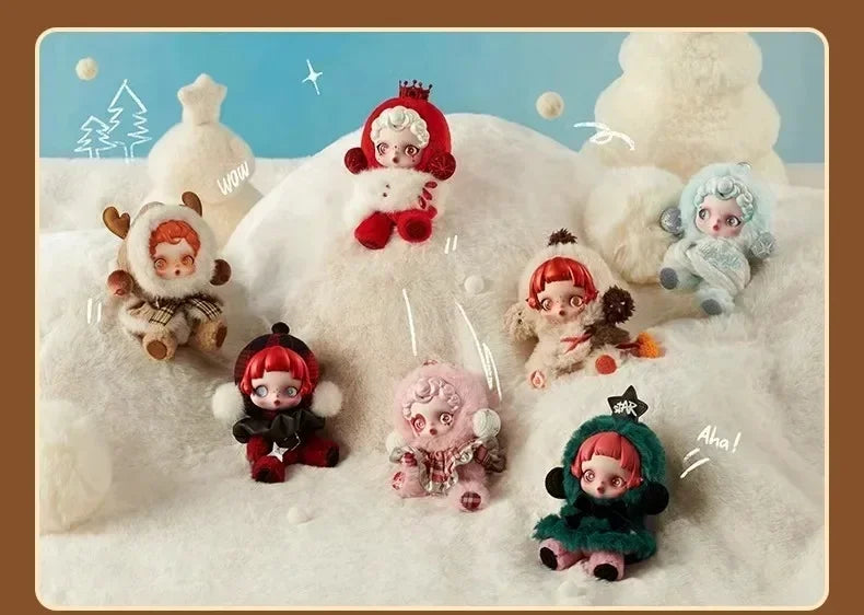 Skullpanda Winter Music Series Plush Blind Box – Cute Keychain Pendant Toy Gift