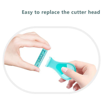 Mini Hair Removal Razor for Women — Portable Stainless Steel Shaving Knife for Body & Private Parts