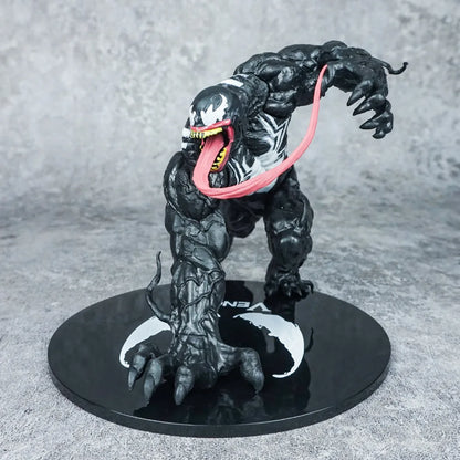 2024 Venom PVC Figure — Lying Position Venom Villain Alliance Spider-Man Anime Handmade Model Doll