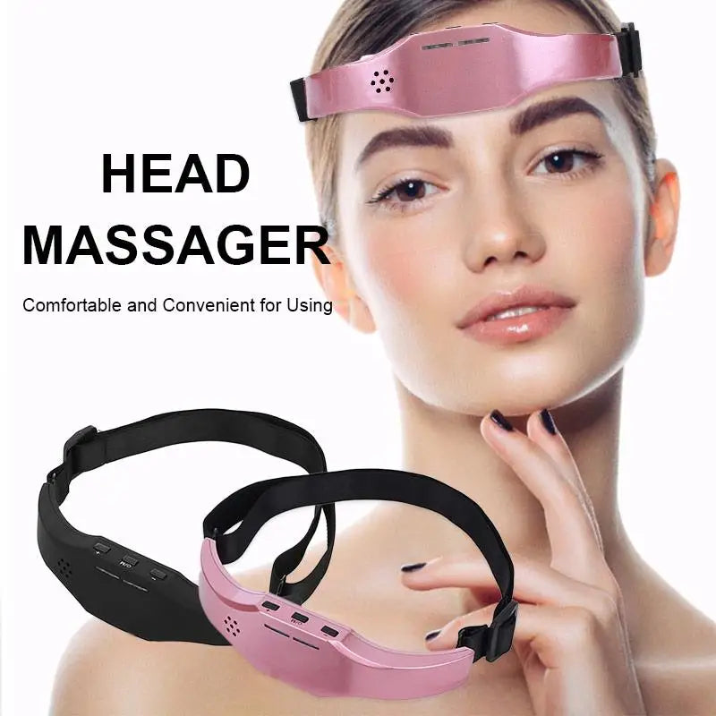 Cordless Electric Head Massager – USB Rechargeable Scalp Brush for Stress Relief & Hair Growth