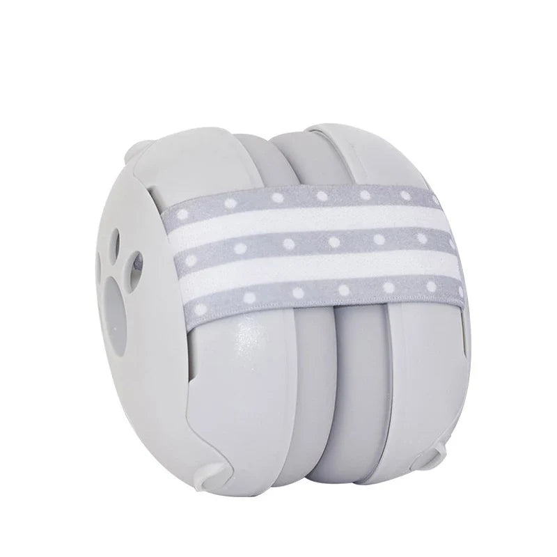 Baby Ear Protection Earmuffs – Elastic Noise Reduction Headphones for Toddlers, Protects Hearing & Improves Sleep