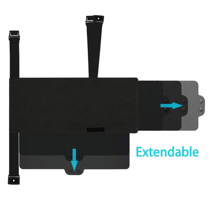 Car Sun Visor Extender - Sunshade Extension Board, Front Side Window Shade, Anti-Glare Shield Blocker for Car Interior Accessories