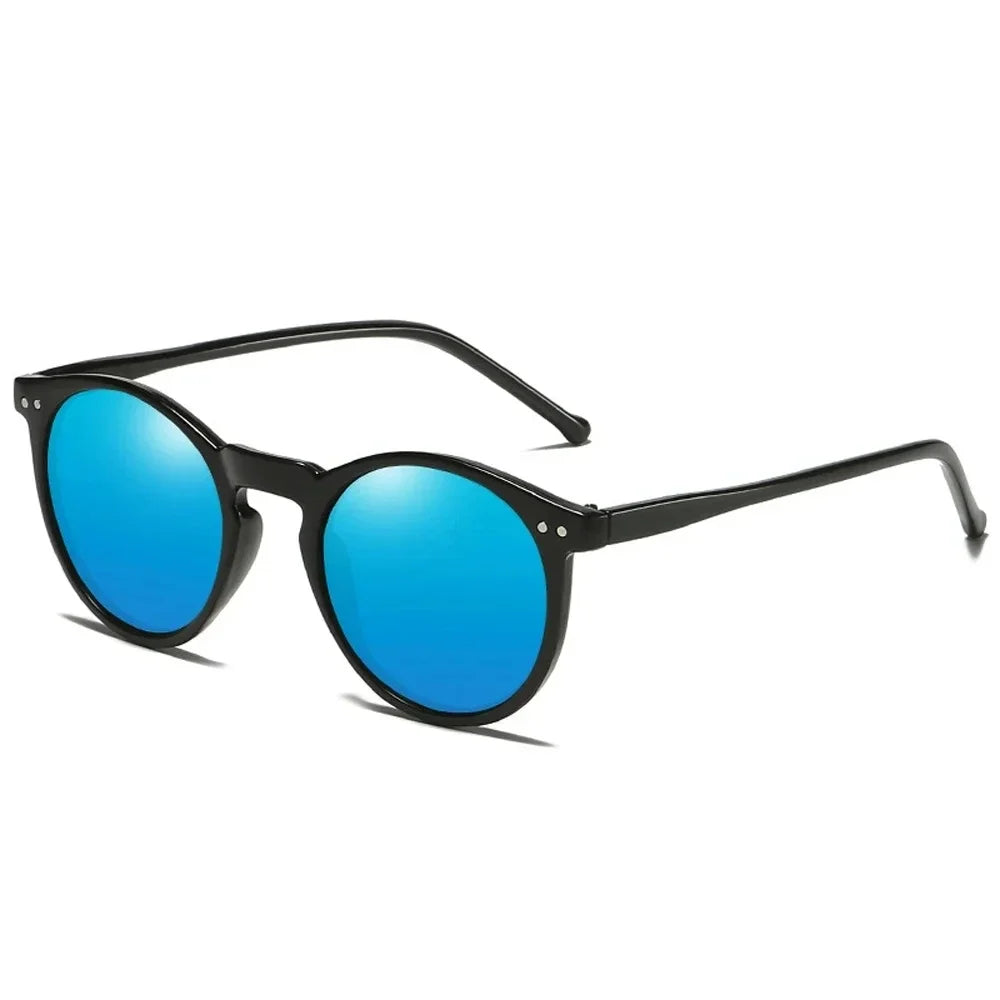 2025 Polarized Retro Round Sunglasses for Men & Women - Designer Vintage UV400 Goggles & Sun Glasses