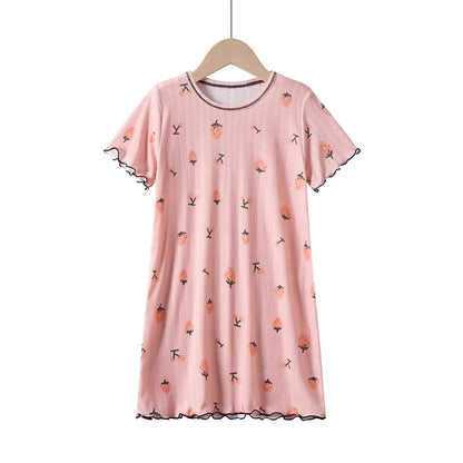 Mom & Daughter Summer Nightgowns - Matching Family Pajamas & Girls Sleepwear Dresses
