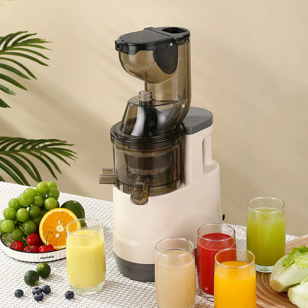 Houselin 7" Cold Press Juicer — Masticating Juicer Machine for Fruits & Vegetables